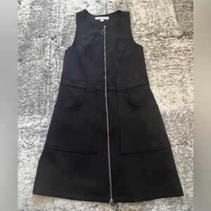 abercrombie & fitch zip up mini dress